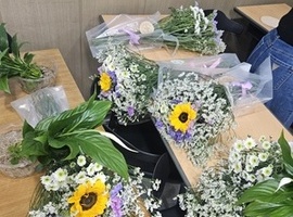 감정근로자 상담소진 예방 위한 원예치료 과정  