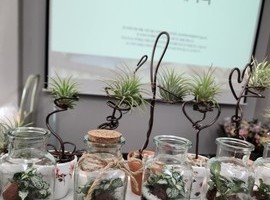 감정근로 상담소진 예방과정(원예치료) 모습을 공유 합니다
